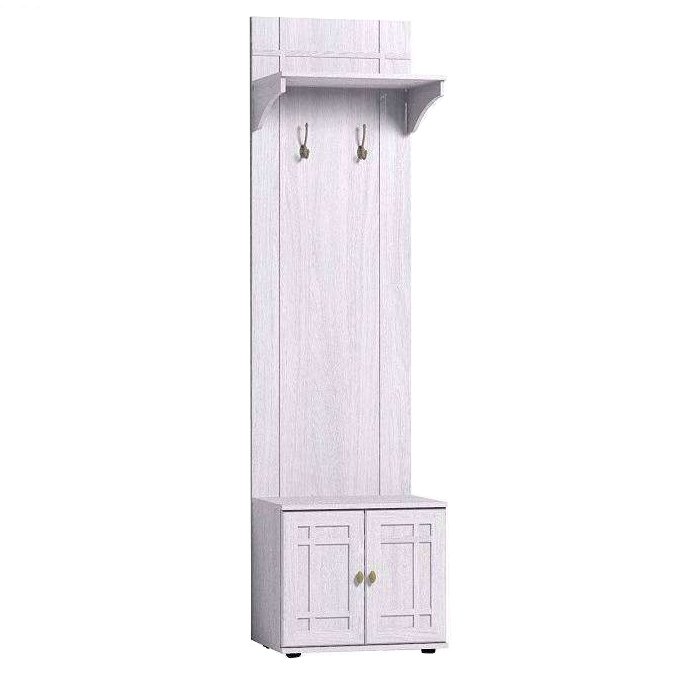 Вешалка с тумбой Sherlock 74 (Глазов) Ясень Анкор светлый