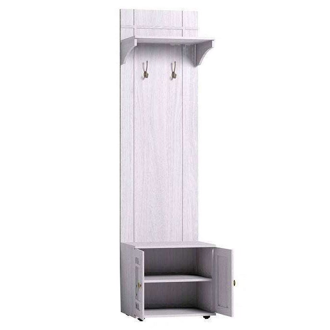 Вешалка с тумбой Sherlock 74 (Глазов) Ясень Анкор светлый