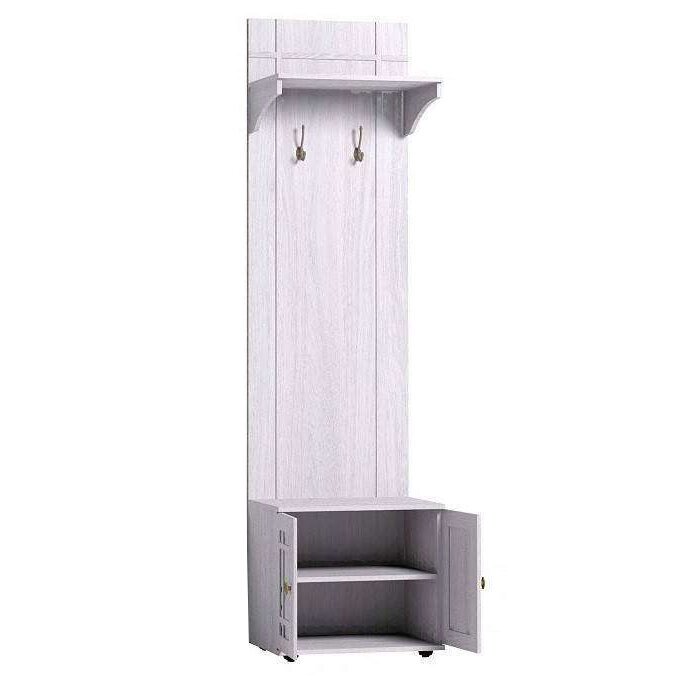 Вешалка с тумбой Sherlock 74 (Глазов) Ясень Анкор светлый