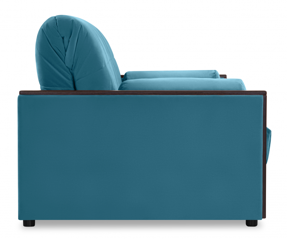 Диван прямой "аккордеон" Сантос (Голубой)