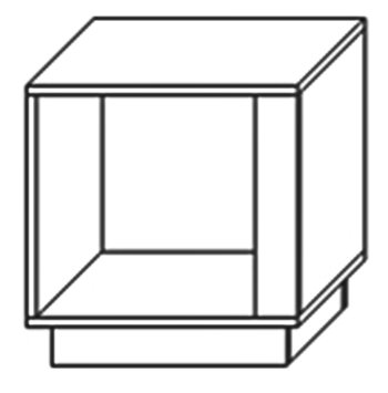 Тумба 1Д Лайт КМК 0551.10