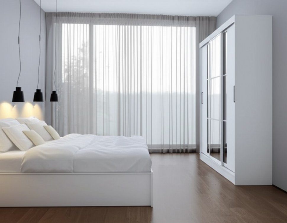 Шкаф-купе Тайм ШКК-03, белый