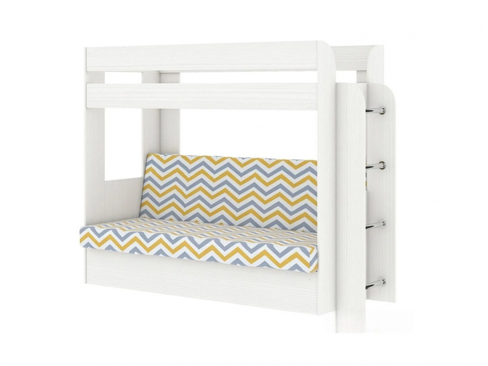 Карамель 75 кровать-диван Бодега Светлый / Ткань RikkoYellow