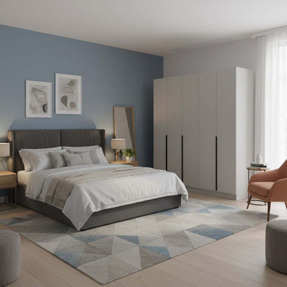 Шкаф Мадрид (2,0) без зеркала кашемир