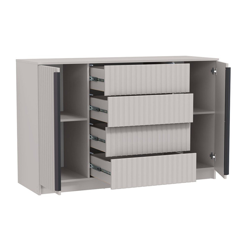 Брандо комод 67.11 МДФ Кашемир