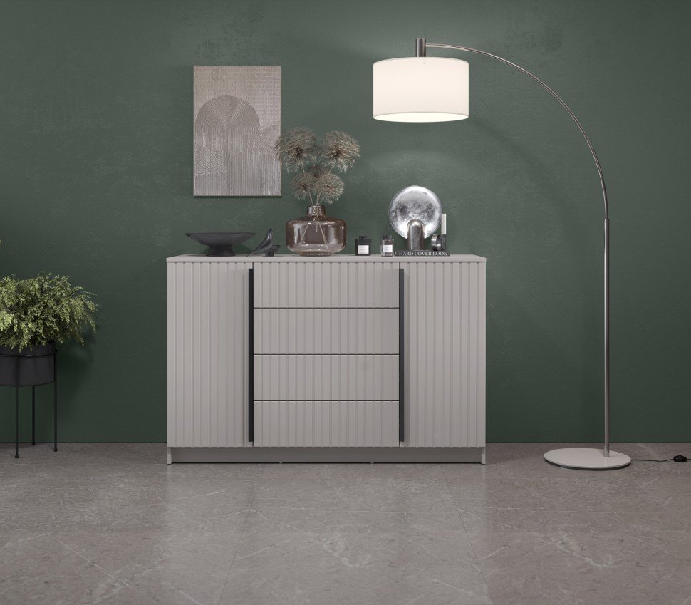 Брандо комод 67.11 МДФ Кашемир