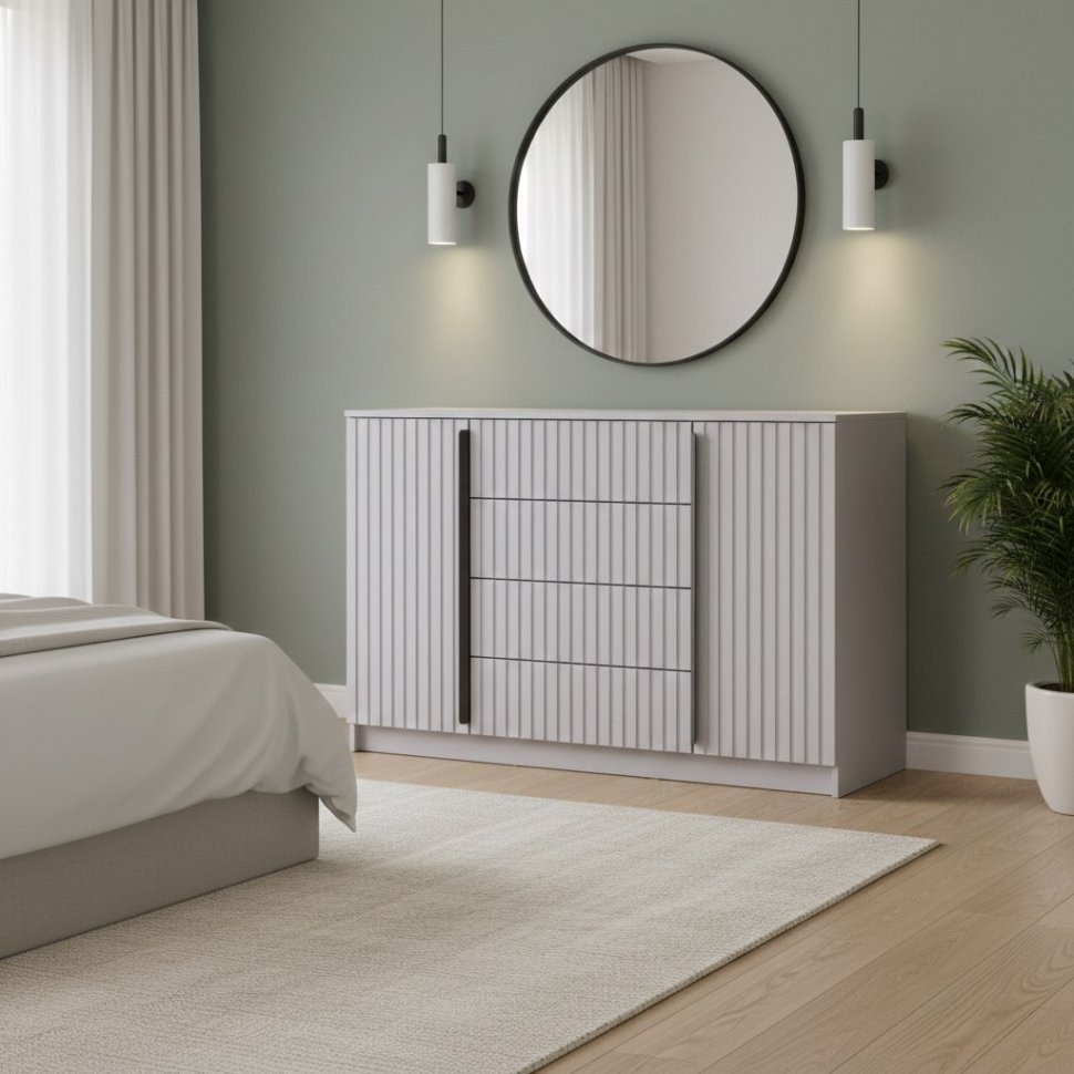 Брандо комод 67.11 МДФ Кашемир