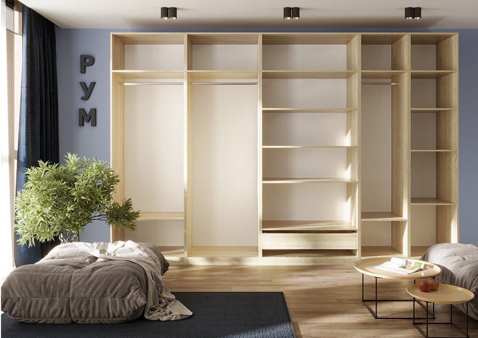 Гардеробная система РУМ (Глазов) 350 Комплект