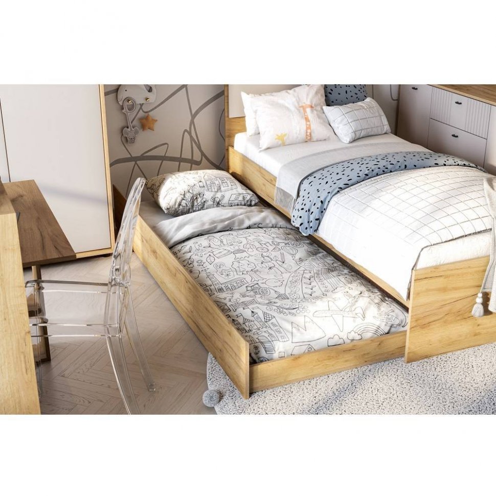 Кровать с основанием лайт и ящиком Тоскана 90х200