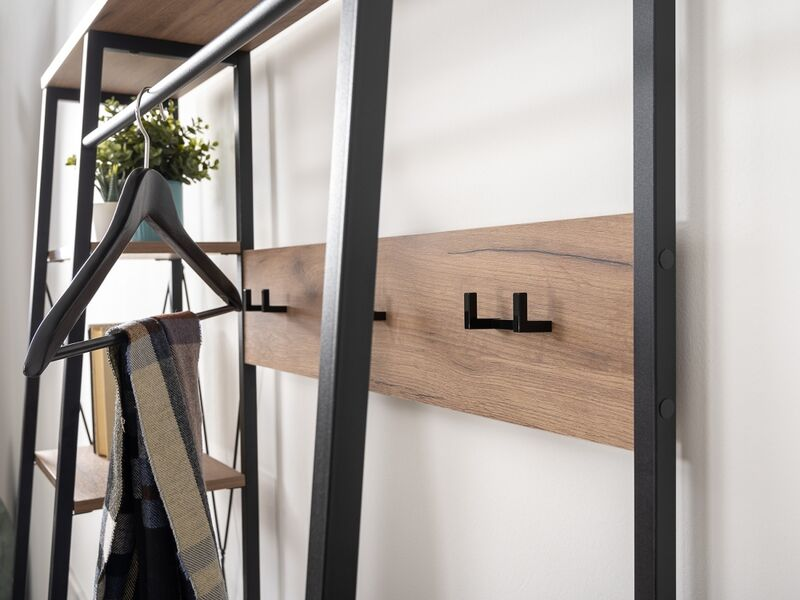 Прихожая Гранд (Моби) 15.124 Дуб крафт табачный/черный