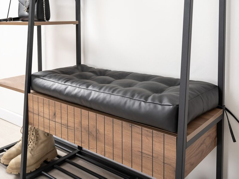 Прихожая Гранд (Моби) 15.124 Дуб крафт табачный/черный