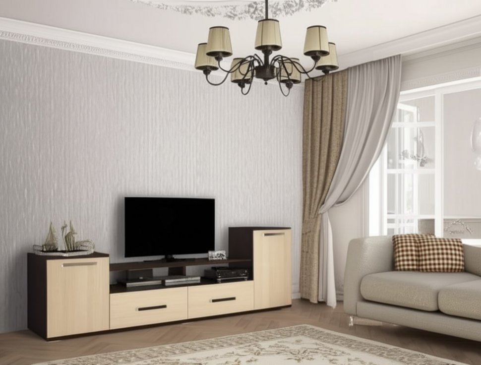 Тумба ТВ Парус-2 (ТЭКС) Венге