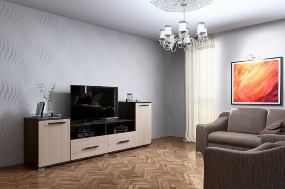 Тумба ТВ Парус-2 (ТЭКС) Венге