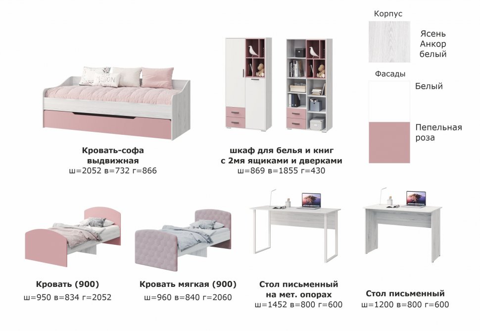 Детская мебель Лило (MLK)