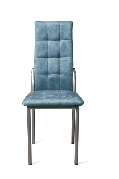 Стул Волна / Серебро/Велюр Лагуна