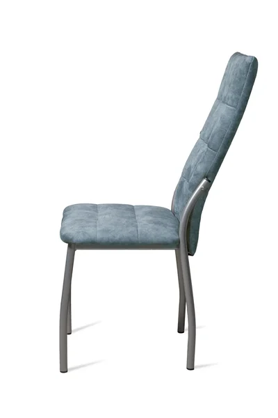 Стул Волна / Серебро/Велюр Лагуна