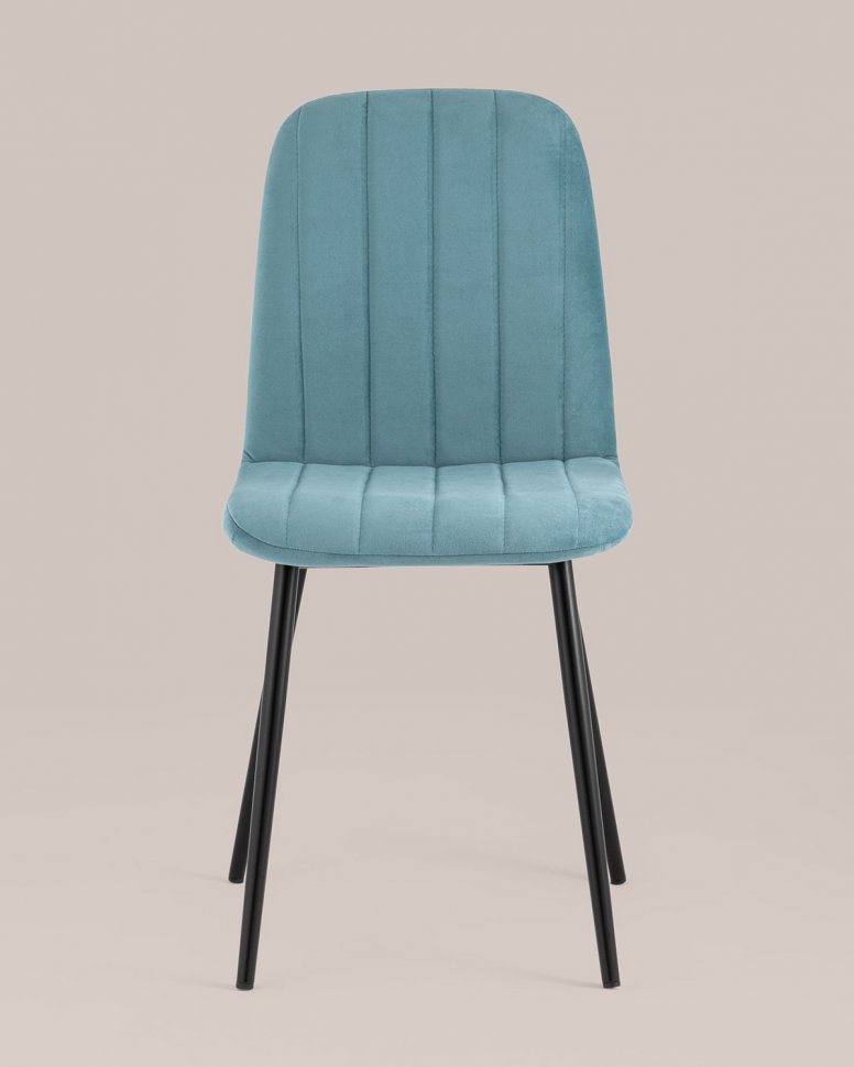 Стул Easy (Велюр пыльно-голубой)