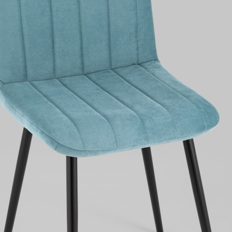 Стул Easy (Велюр пыльно-голубой)