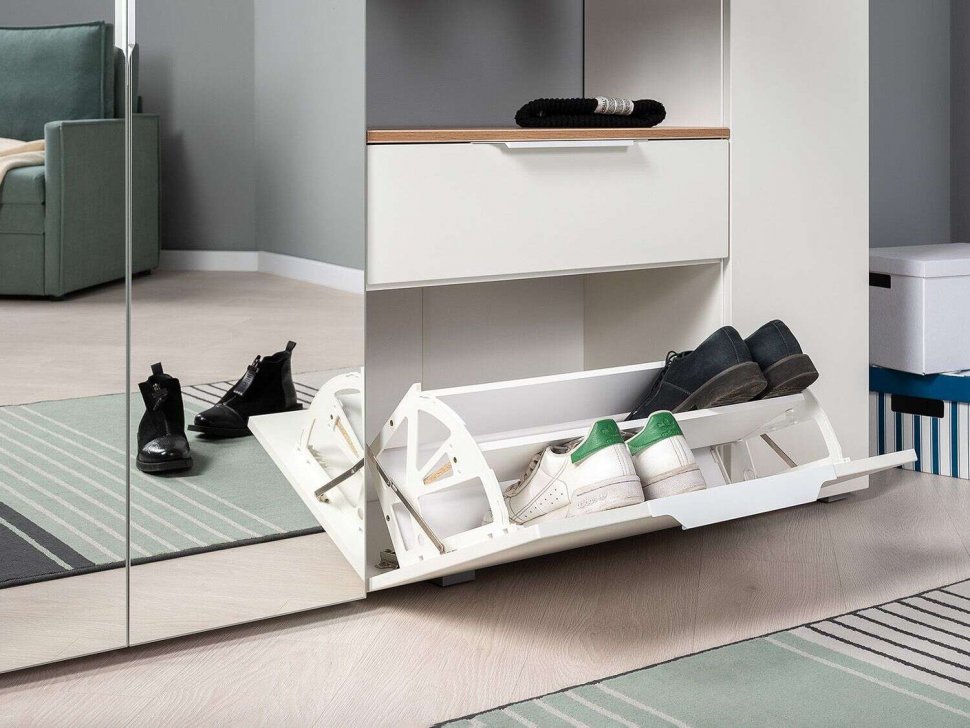 Прихожая Октава 1 Серый графит/Дуб Вотан