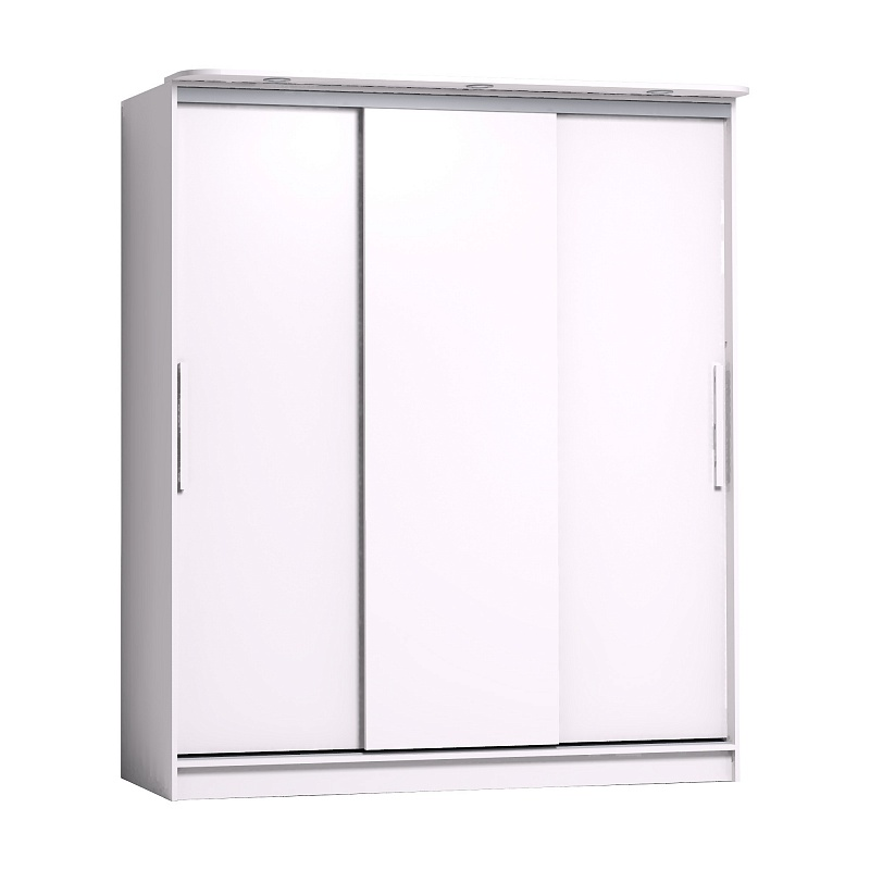 Шкаф-купе Strike 1800 без зеркал Глазов-мебель (Белый)
