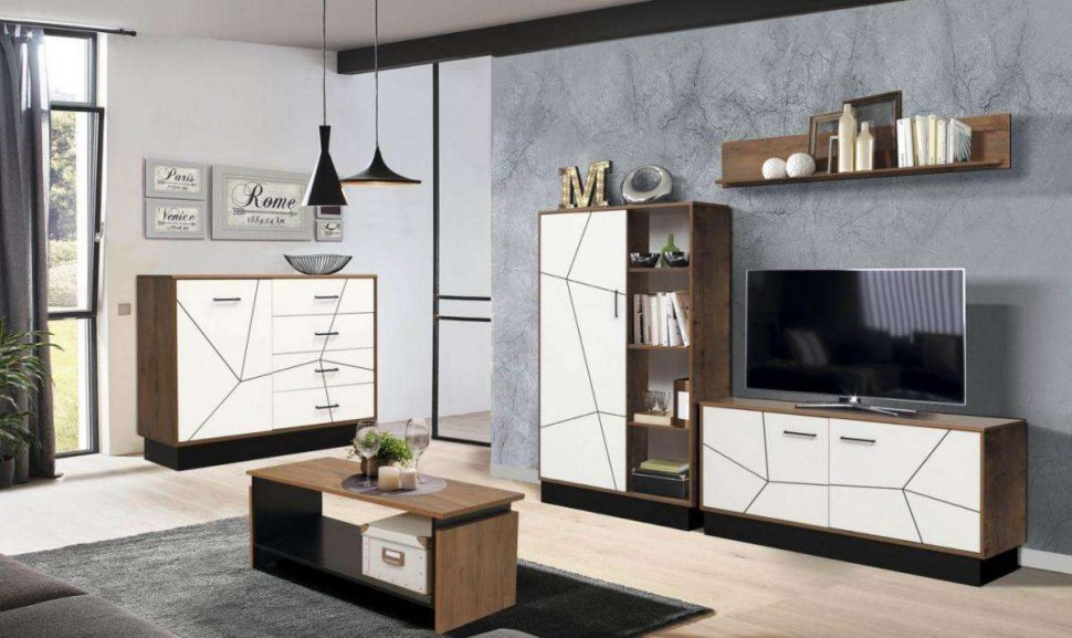 Стол журнальный Гамма 54.11 Таксония/Черный