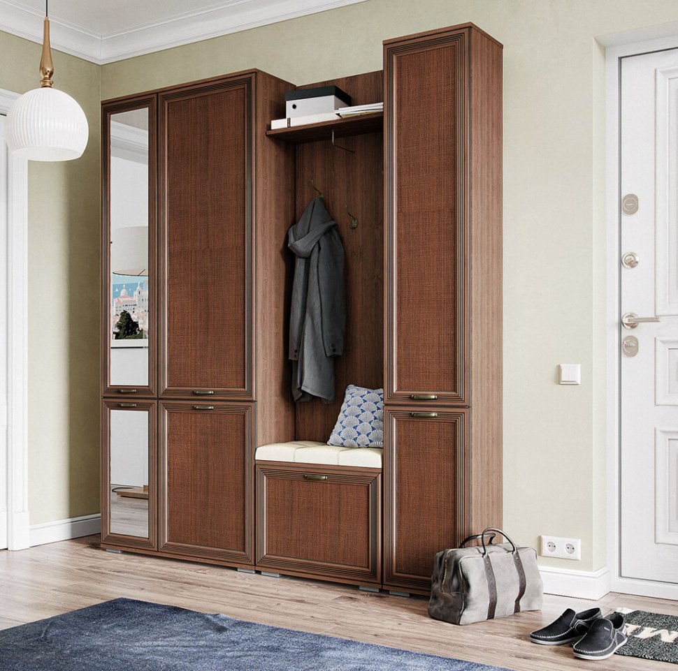 Вешалка Ливорно ЛВ-31 DOMANI (Орех Донской)