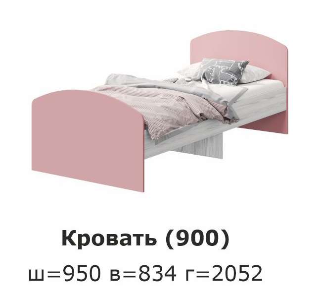 Кровать 90х200 Лило (MLK)