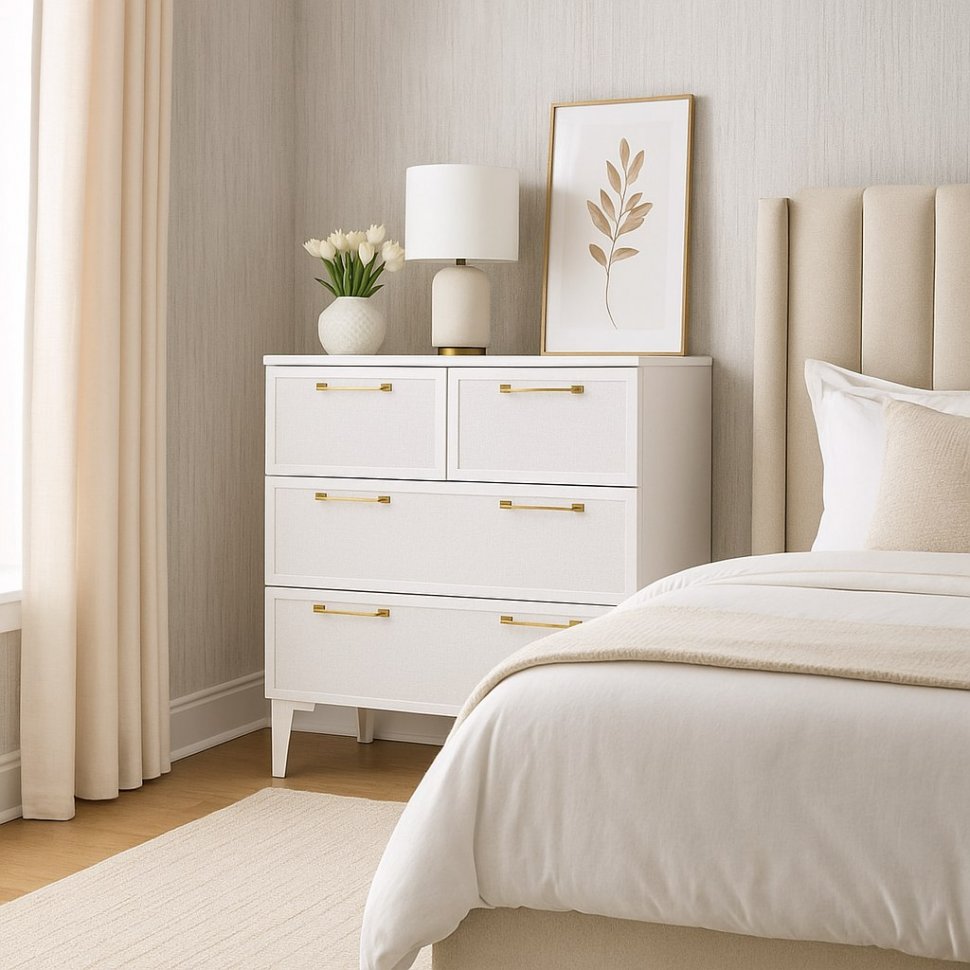 Комод малый Толедо ТК-21, Белый