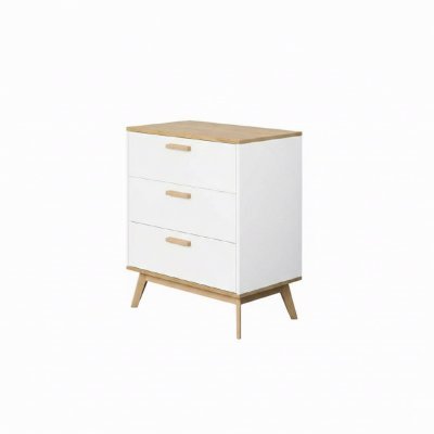 Алатея комод Дуб золотой/Белый