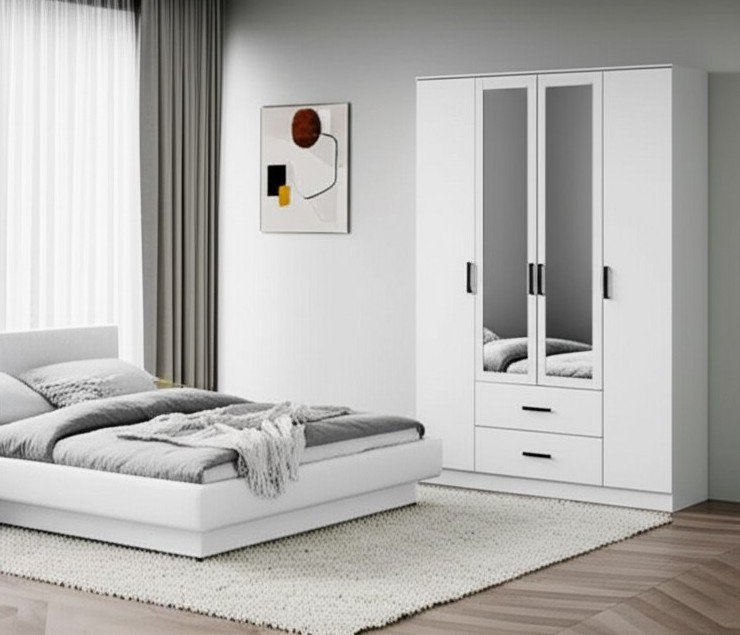 Шкаф 4-х створчатый Фьюжн ШК-14 (БТС)