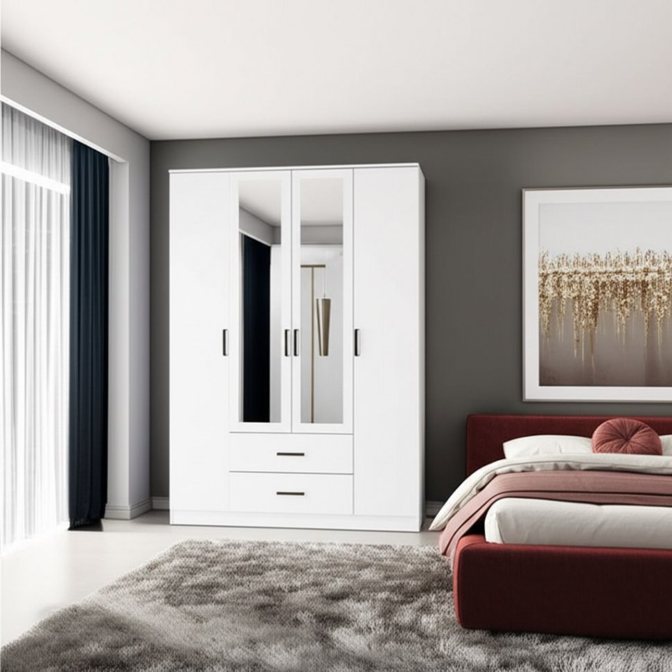 Шкаф 4-х створчатый Фьюжн ШК-14 (БТС)