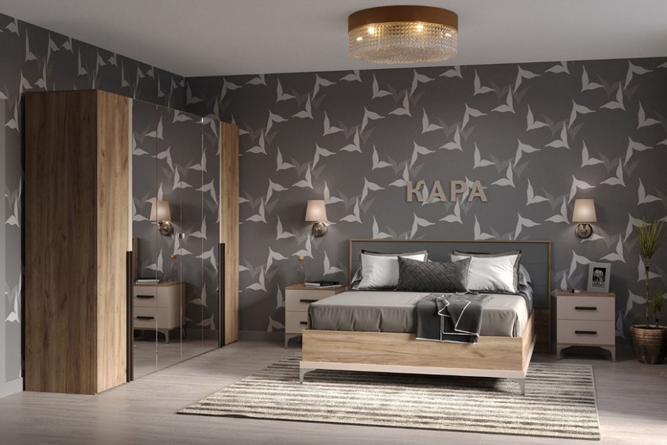 Спальня Кара (Глазов) Комплект 1