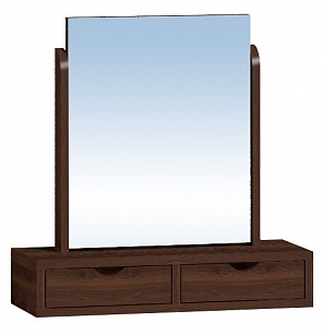 Трюмо с ящиками Глазов-мебель Sherlock 55 (Орех Шоколадный)
