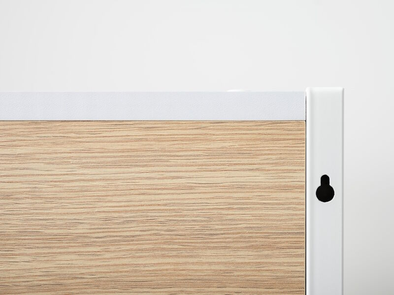 Марвэл Полка 16.487 Белый PE шагрень / Плэйн