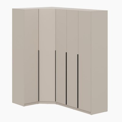 Шкаф с наполнением (14 полок + 2 штанги) ШК 5, Меланж