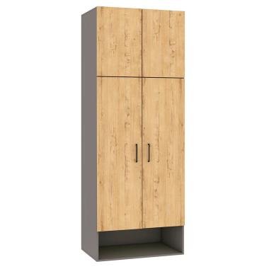 Прихожая Бруно 1 Дуб Вотан / Серый графит