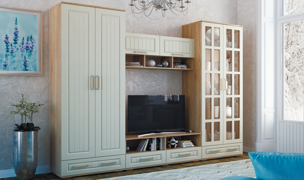 Шкаф антресольный (полка) АН-02 Маркиза Семья Мебелони