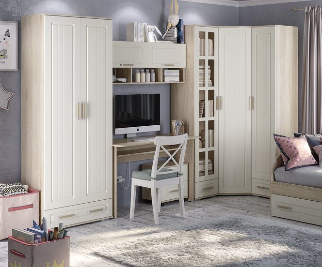 Шкаф антресольный (полка) АН-02 Маркиза Семья Мебелони