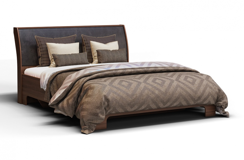 Кровать 160х200 1600-01 КМК 0685.1 (Western 01)