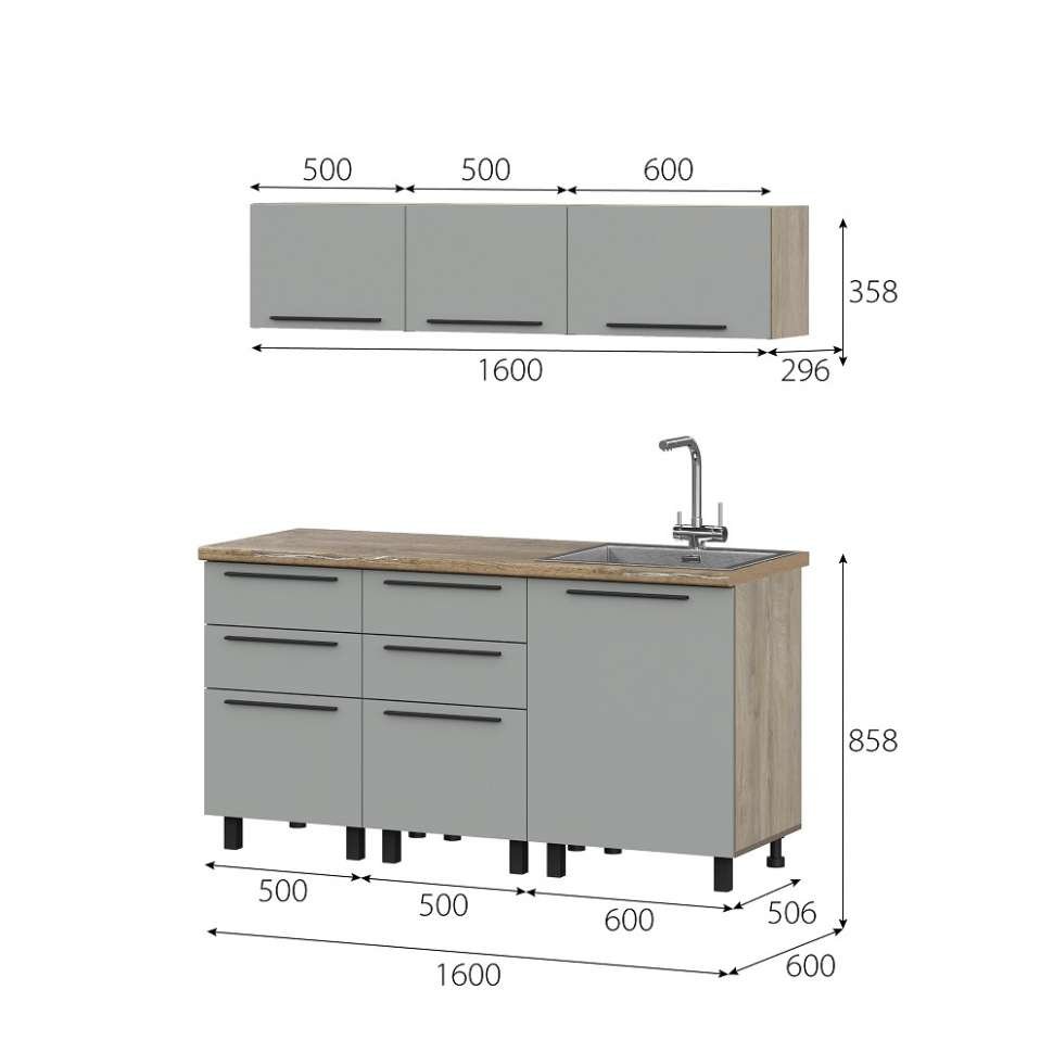 Столешница 26/1400 (SV-мебель) Дуб Сонома