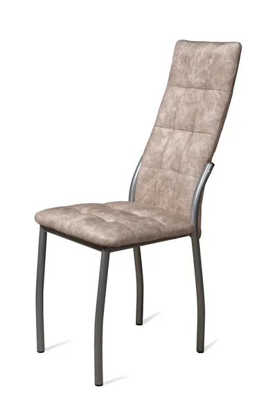 Стул Волна / Серебро/Велюр Латте