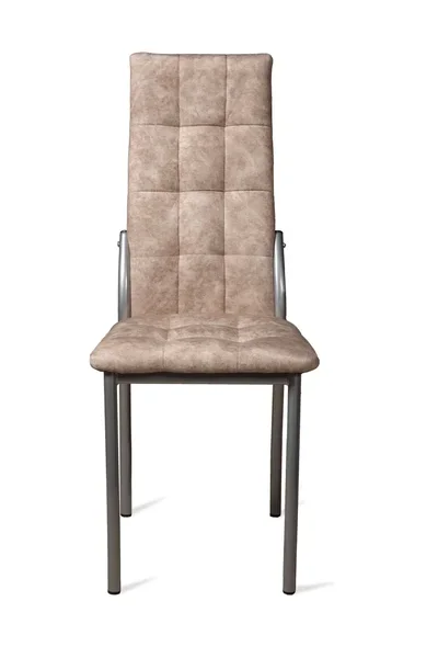 Стул Волна / Серебро/Велюр Латте