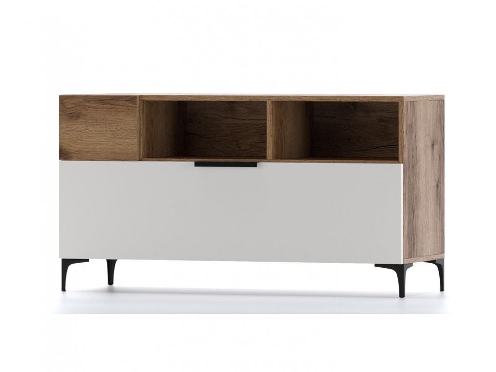 Гостиная Харди 2 Дуб Делано Темный / Белый