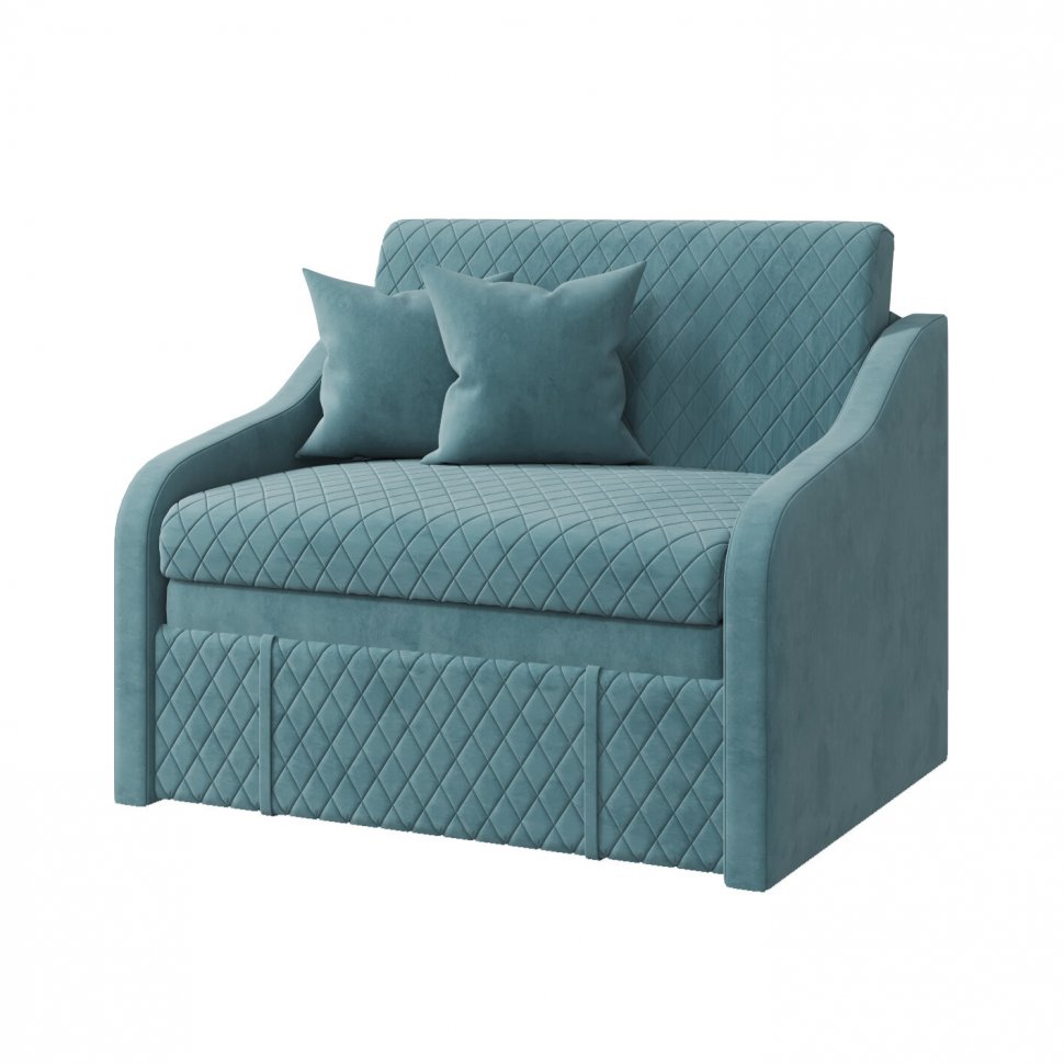 Диван Том (MLK) Ромб бирюза