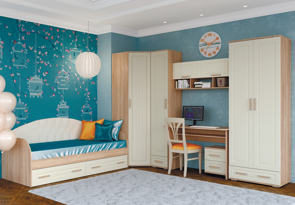 Шкаф антресольный (полка) АН-01 Маркиза Мебелони