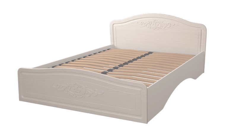 Кровать 140х200  Виола-2 MLK (Ясень жемчужный)