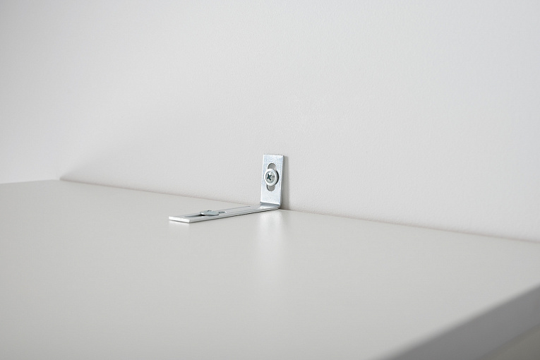 Марвэл Стеллаж 16.426 Белый PE шагрень / Плэйн