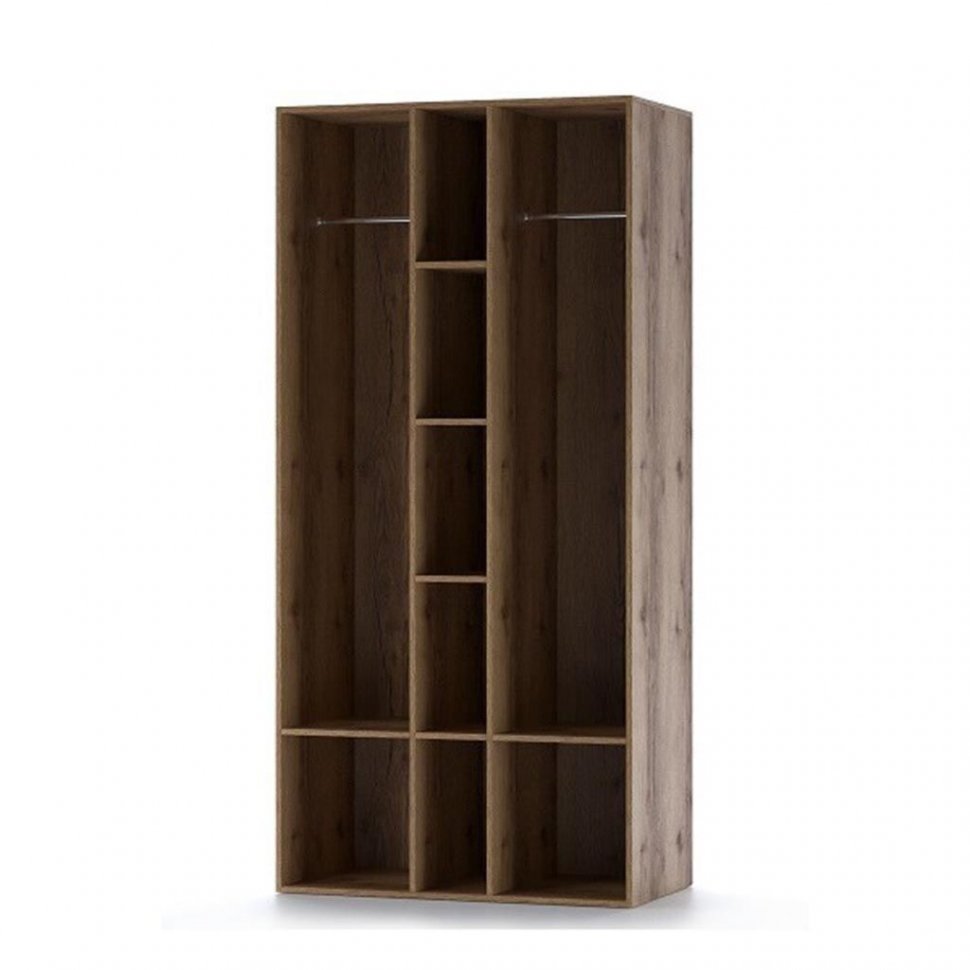 Гостиная Харди 3 Дуб Делано Темный / Зеленый