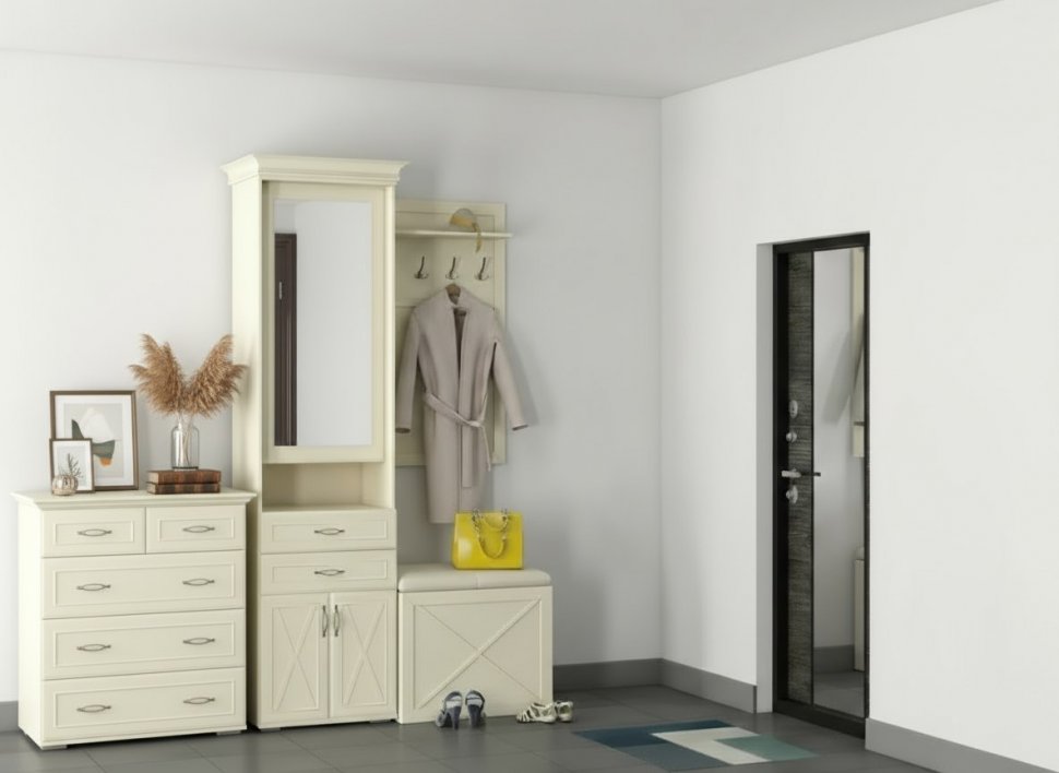 Прихожая Бэль 2 Слоновая кость