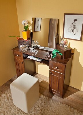 Трюмо Глазов-мебель Sherlock 56 (Орех Шоколадный)